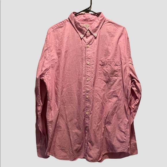 Light Pink / salmon J. Crew Mens Casual Button Down Shirt - Picture 1 of 4